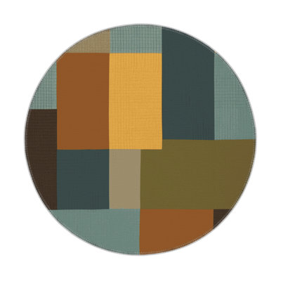 Square Strata Indoor And Outdoor Area Rug