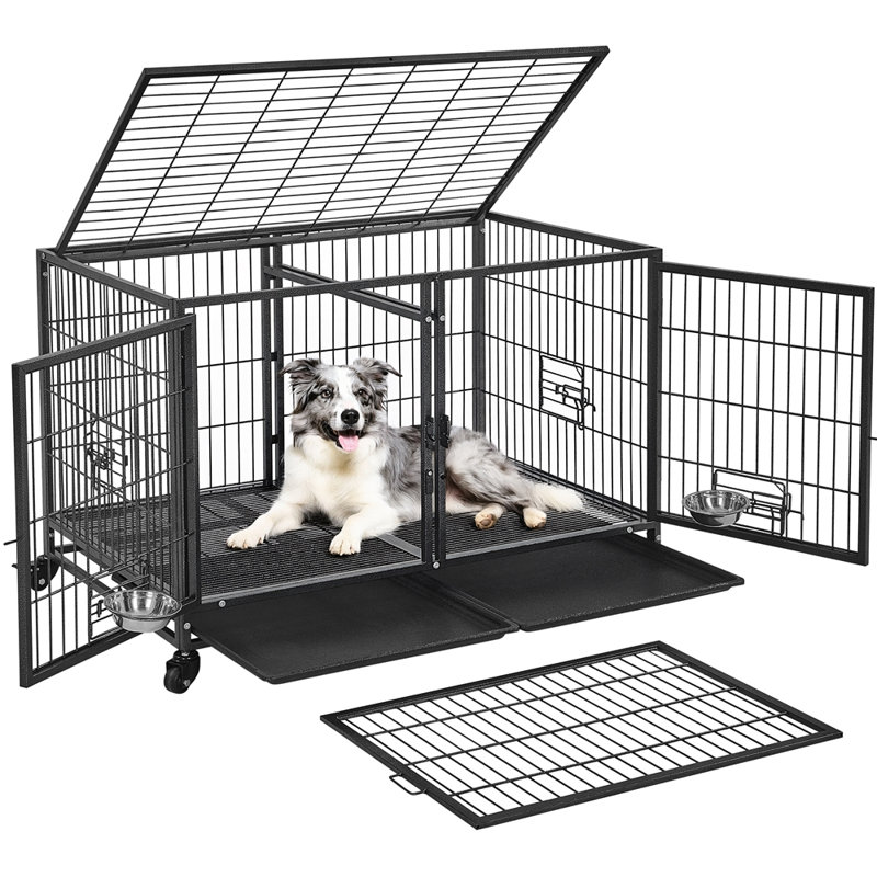 Cage pour chien en métal Danigle