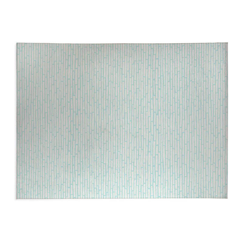 Cultural Rows Slate Blue Indoor Doormat, L 60 po x L 84 po, Bleu clair