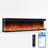 3-Sided Modern Electric Fireplace with Smart Wi-Fi app/Remote Control-1748906736