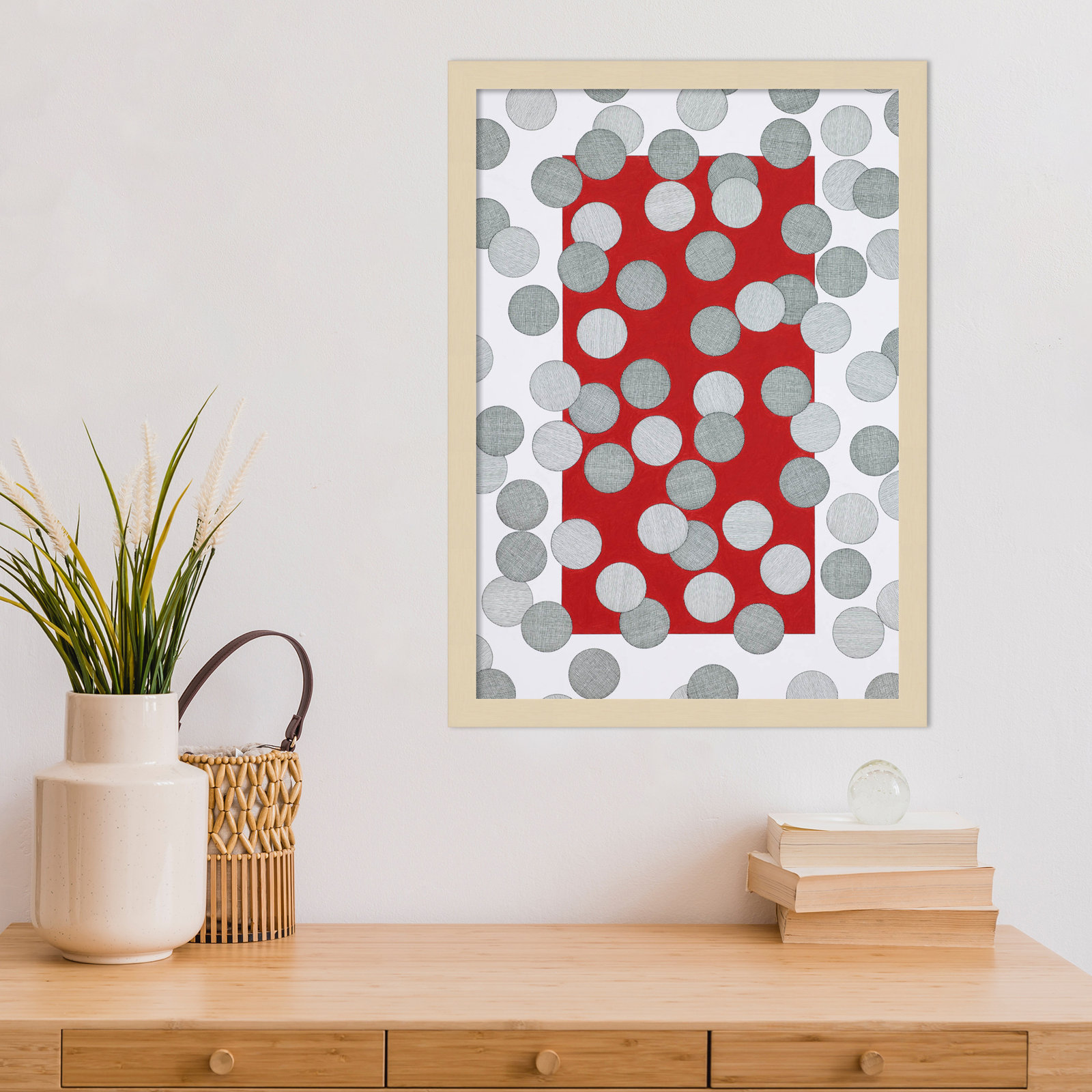 Over the Hills and Far Away Print, Brown, 21" H x 15" W x 1" D