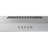 Streamline 30 In. T-3727-1-CL Vinadio Convertible Undermount 80 CFM Range Hood In Brushed Stainless Steel With Mesh Filters, Push Button Control, LED Light