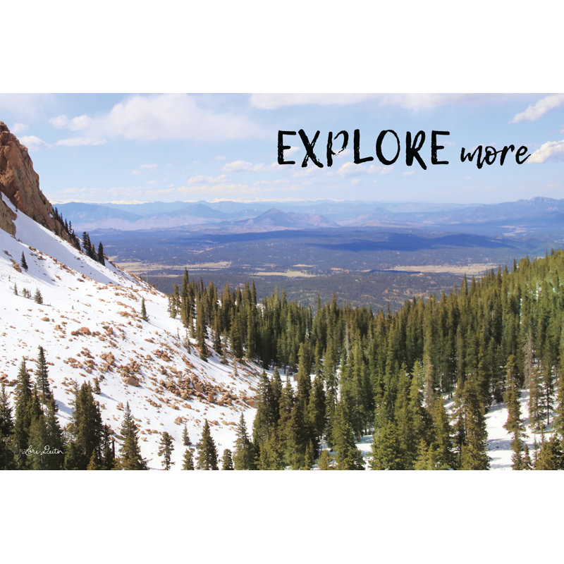 Explorez plus - Peinture, H 8 po x l 12 po, Non, Toile tendue