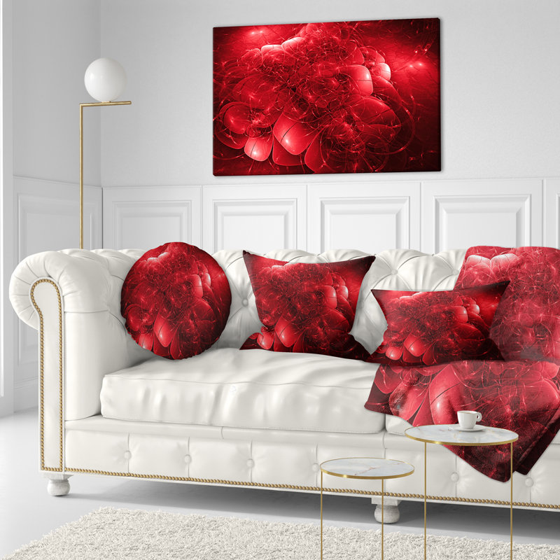 Coussin Alien, rouge