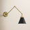 Single Light Dimmable Swing Arm Sconce
