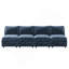 Canapé 4 pièces avec rangement, rangement libre, conception élégante de coussins et coussins, sièges confortables avec structure robuste-967912799