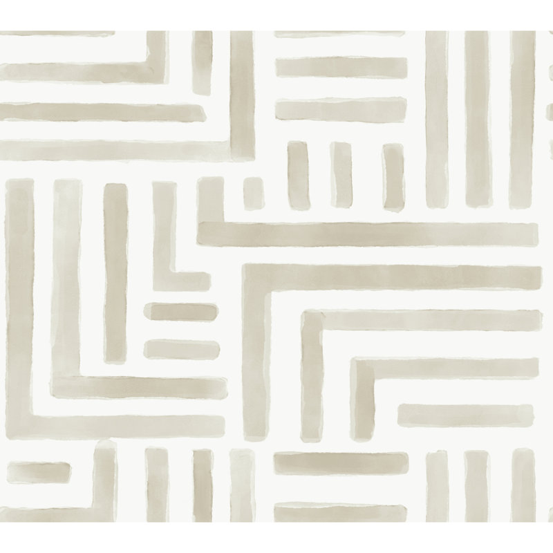 Abstract Wallpaper Roll, Beige