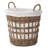 Artelia Hand Woven Rattan Laundry Basket