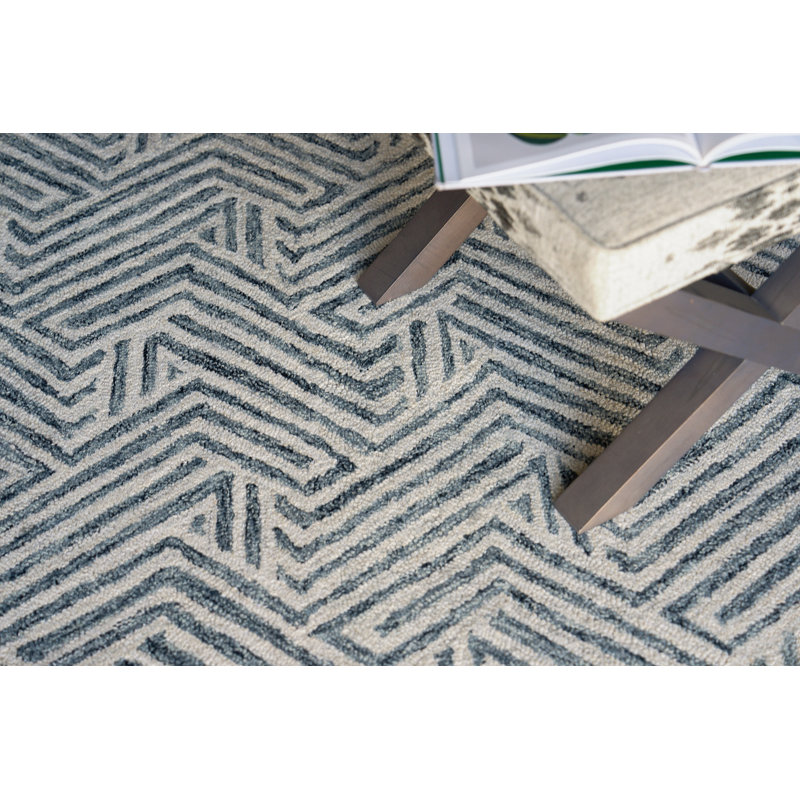 Naturals Handmade Geometric Area Rug, Rectangle 4' x 6'