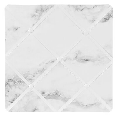 Marble Memo Board -  Sweet Jojo Designs, Memo-Marble-BK-WH