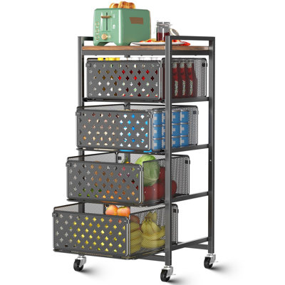 Metal Bar Cart