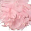 Glittered Feathers Christmas Ball Ornament - 6" - Pink-2098902143
