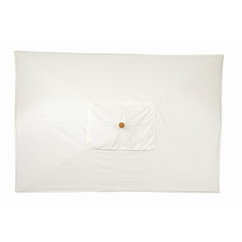Oxford 120'' W Sunbrella® Umbrella, White Performance