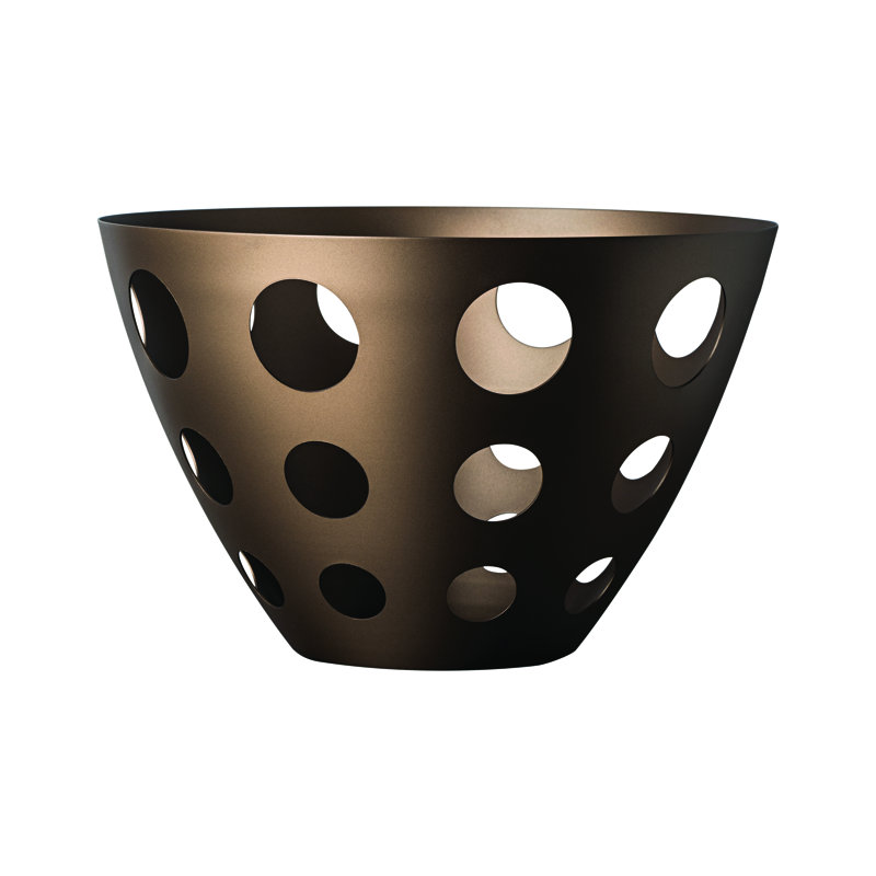 Mepra Metal Fruit Basket, Bronze