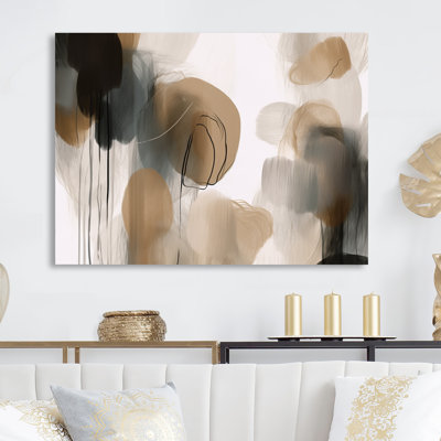 " Painting Of Abstract Shapes II "