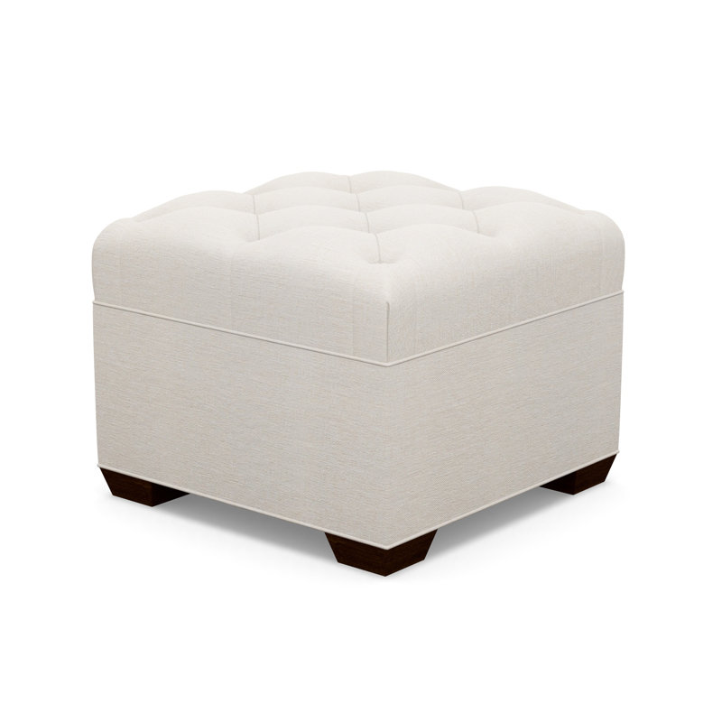 Square Ottoman, Walnut, 8240-70