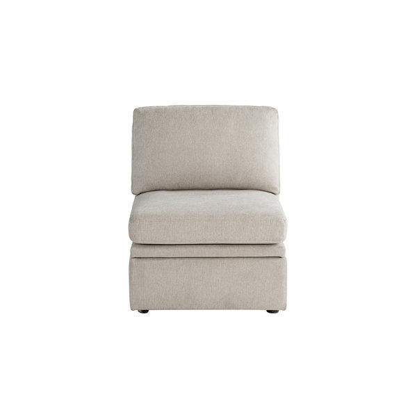 Ebern Designs Fabric Armless Chair - Wayfair Canada