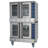 38 in. Double Commercial Natural Gas Convection Oven with Stacking Kit and Casters (KM-DCCO54-NGC)