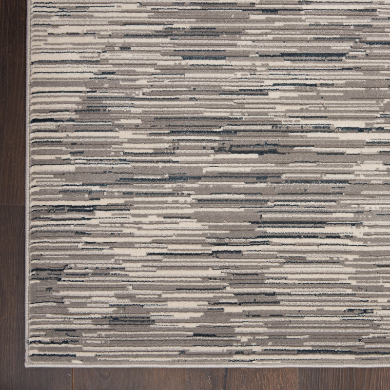 Uptown Area Rug in Gray, Rectangle 4' x 6'