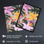 Tropical Exotic Lilies Monstera Design Wall Art Print
