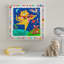 « the cow jumped over the moon », art sur toile-32713030