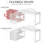 L-Shaped Metal Base Computer Desk-706460221-706460217
