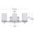 Heuraux 5-Piece Chrome All-In-One Bathroom Set
