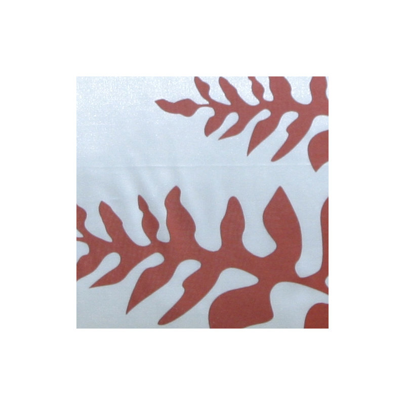 Coussin de lit Marion, Blanc / Rouge
