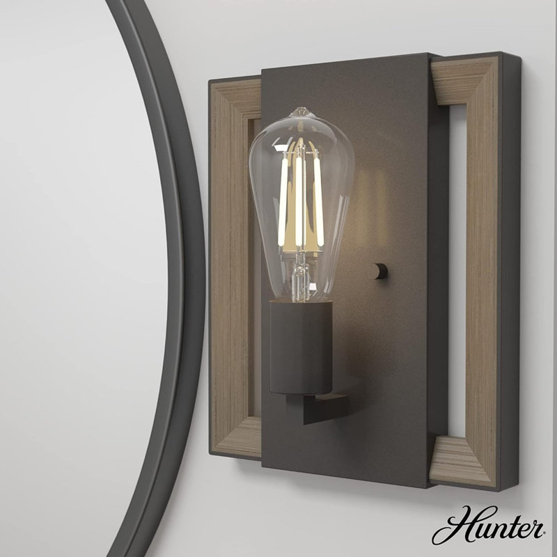 Hunter - Woodburn 1-Light, Sconce Light...