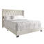 Ensemble de lit à oreilles simple Castle Place avec deux tables de chevet et commode, lin gris chaud-14526265