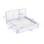 Base de lit plateforme en bois avec tête de lit-1382915611-1382915608
