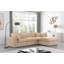 Canapé modulaire réversible en velours de 120 po de large avec repose-pieds Kirstey-87141379