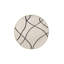 Base tissée à motif moderne à rayures et tapis lavable-967194829