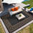 Large Waterproof Outdoor Rug Reversible Polypropylene Patio Carpet, Easy Clean, All-Weather, UV Protected, Non-Slip, Modern Boho Mat-142009349-142009348