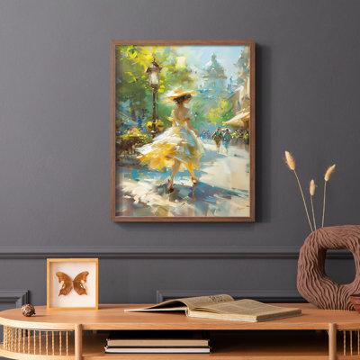 WOMEN-CC - Reproduction d'art encadrée de qualité supérieure - prête à être accrochée