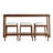 Oberlander 4-Piece Sofa Table With Stools Set