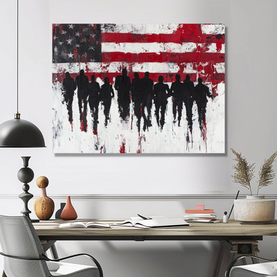 Laerica - Patriotiste américain, art mural