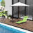Patio Chair For Outdoor Use, Folding Lounge With Breathable Mesh And Adjustable Back, Beach Sunbathing Chair. Foldable Reclining Feature. Seat . 5 Positions. Lightweight Portable. For Relaxation.