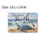 Tapis de bain Faith Sea Turtle Beach, 16 x 24 po-991445240