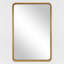 Miroir rectangulaire en fer forgé brun Brunie-827116322-827116325