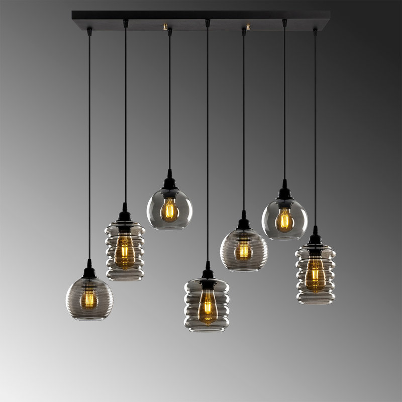 Azsa Kitchen Island Geometric Chandelier