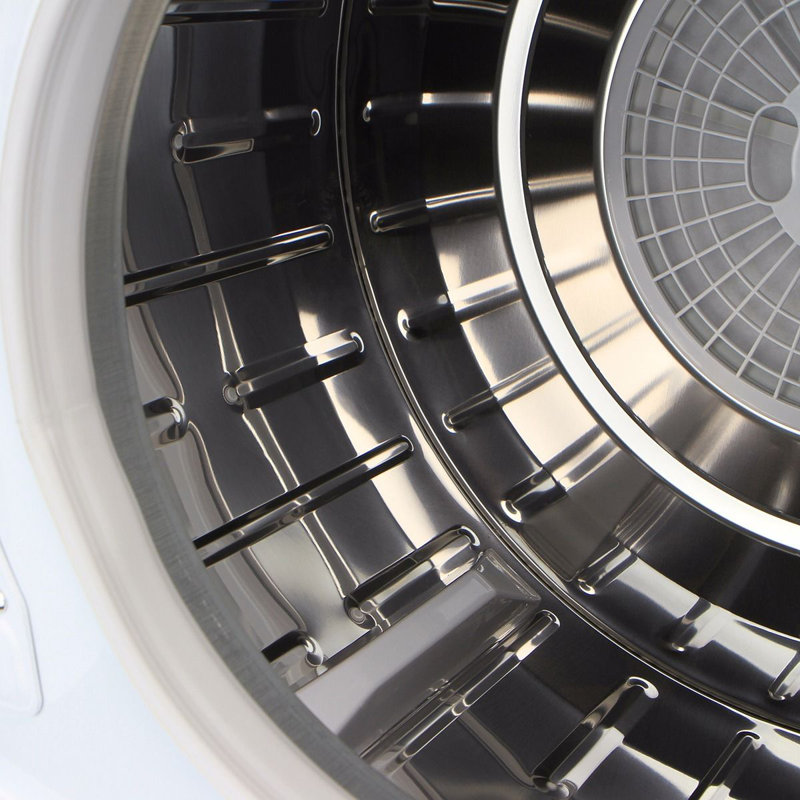 Compact White Portable Electric Front Load Clothes Dryer
