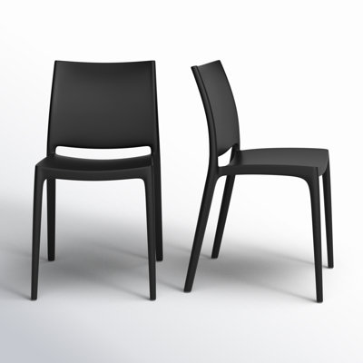 Burt Stackable Patio Side Chair