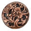 Florid Leaves Circle Knob-1602441031