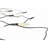 ProductWorks Outdoor 150 LED-Faceted Mini Bulbs Net Lights on Green Wire, 8-Function Controller, 4ft x 4ft