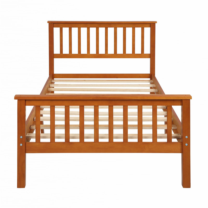 Lit plateforme, Chêne