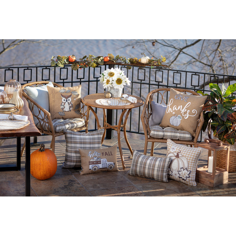 Coussin Hoot Harvest