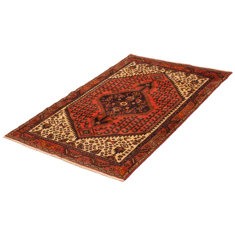 Tapis unique en cuivre fabriqué à la main 4 pi 1 po x 6 pi 4 po Andelz