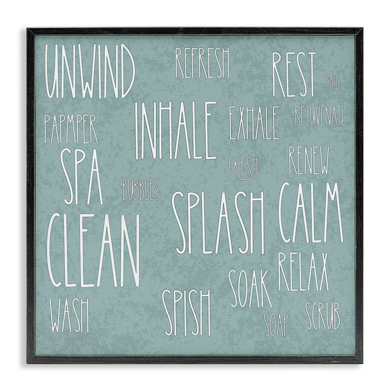«Calm & Relaxing Bath», impression giclée par Matthew Piotrowicz, Giclée encadrée noir minuit, H 12 po x l 12 po