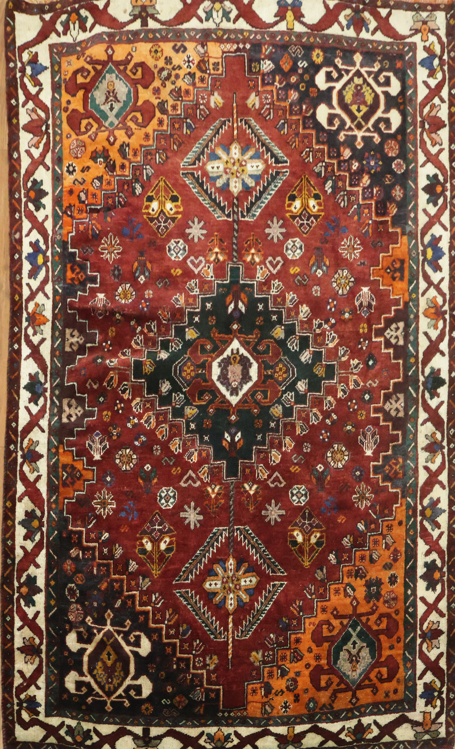 Astoria Grand Tribal Geometric Traditional Rug 3x5 | Wayfair